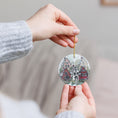 Load image into Gallery viewer, Diane's Winter Walk Watercolor Ceramic Ornament