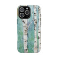 Load image into Gallery viewer, Blue Birch Phone Case