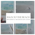 Load image into Gallery viewer, Back to the Beach Beginners Watercolor Class at Island Lake Inn