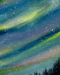 Load image into Gallery viewer, Practical Magic's Starry Night Watercolor Class