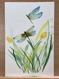 Load image into Gallery viewer, Dragonflies and Wildgrasses Watercolor Class at Island Lake Inn