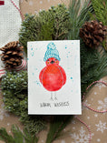 Load image into Gallery viewer, Christmas Cards Watercolor Class at Island Lake Inn