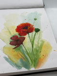 Load image into Gallery viewer, Poppies & Buds Beginner's Watercolor Class at Island Lake Inn