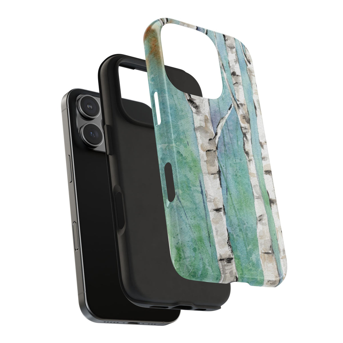 Blue Birch Phone Case
