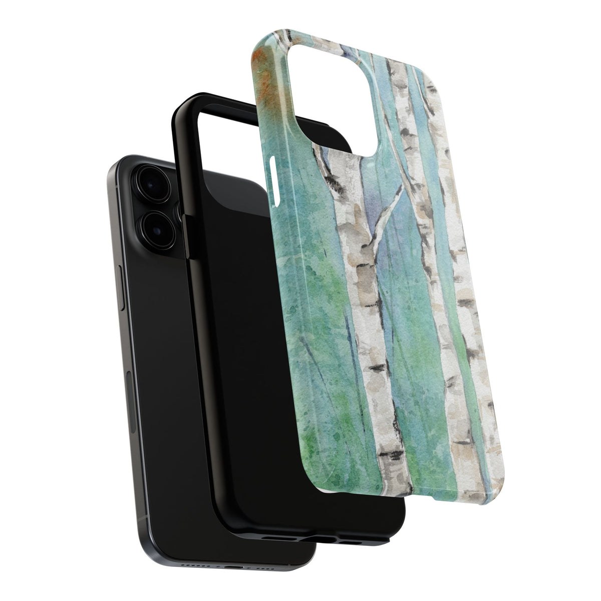 Blue Birch Phone Case