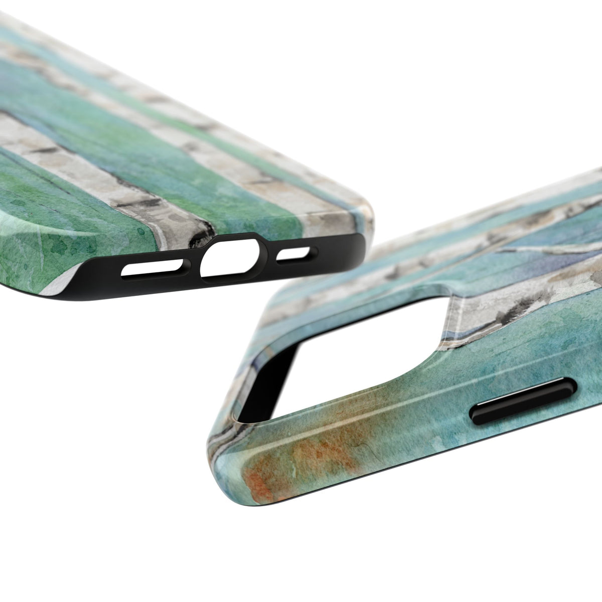 Blue Birch Phone Case