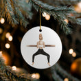 Load image into Gallery viewer, Shake and Barre Ceramic Ornament
