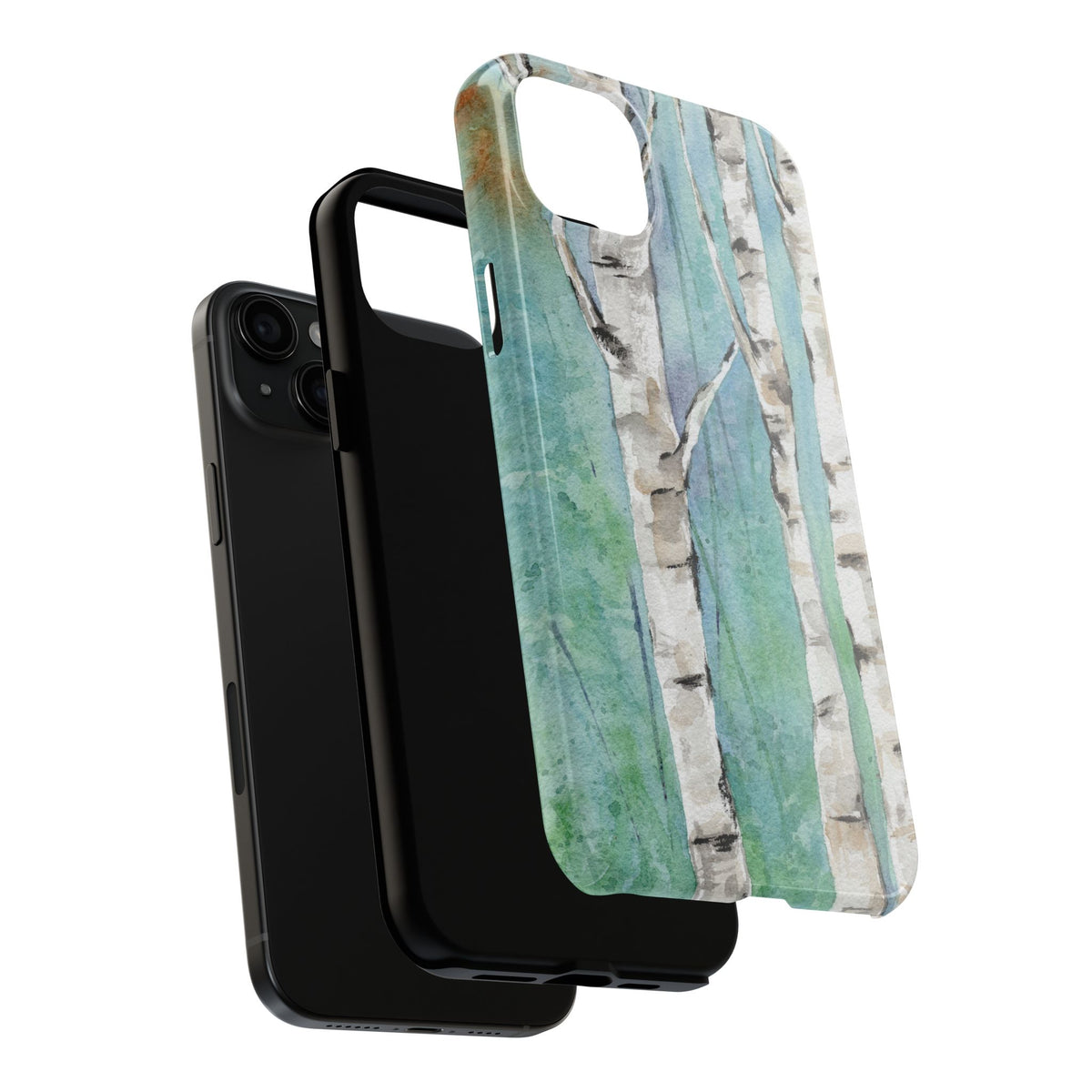 Blue Birch Phone Case