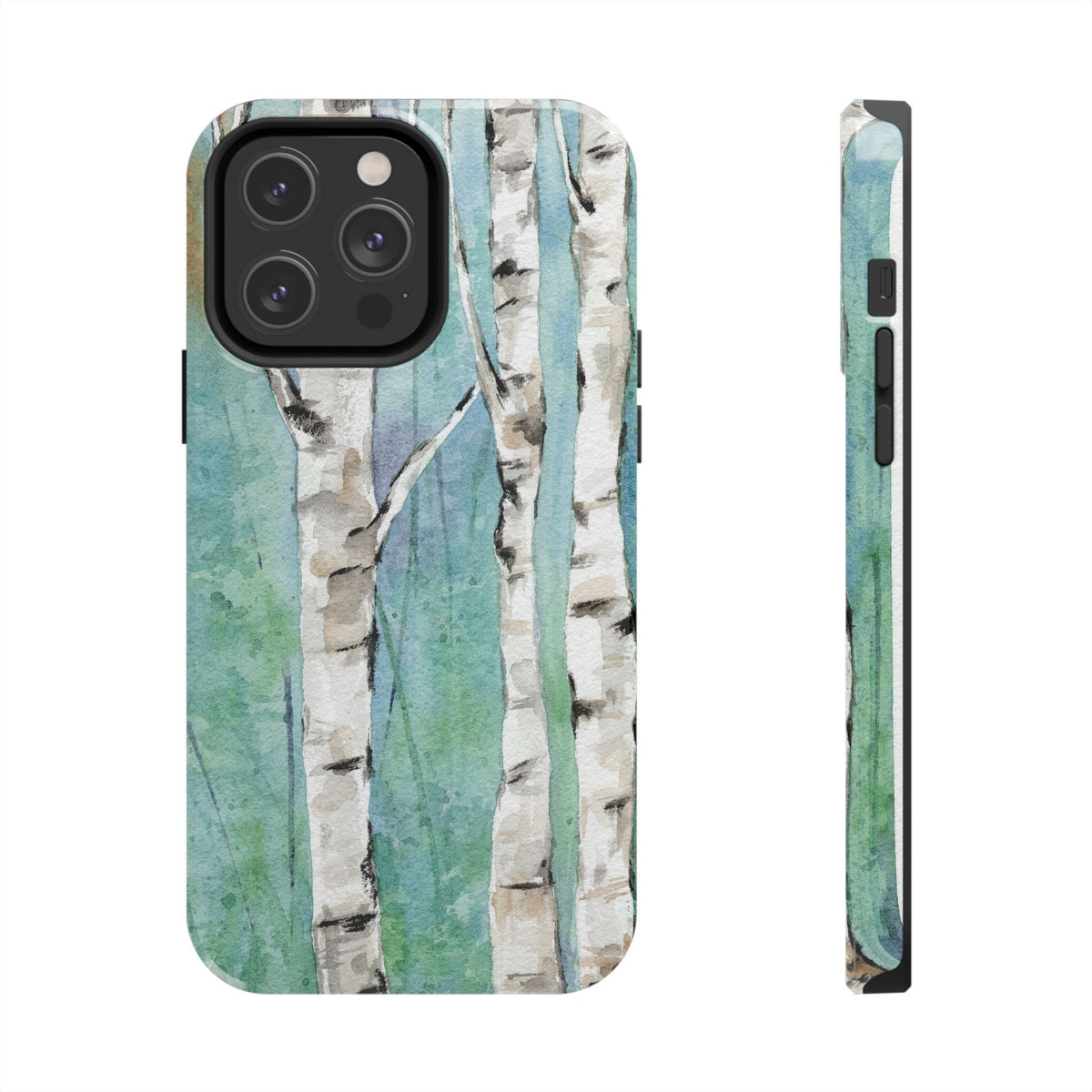 Blue Birch Phone Case