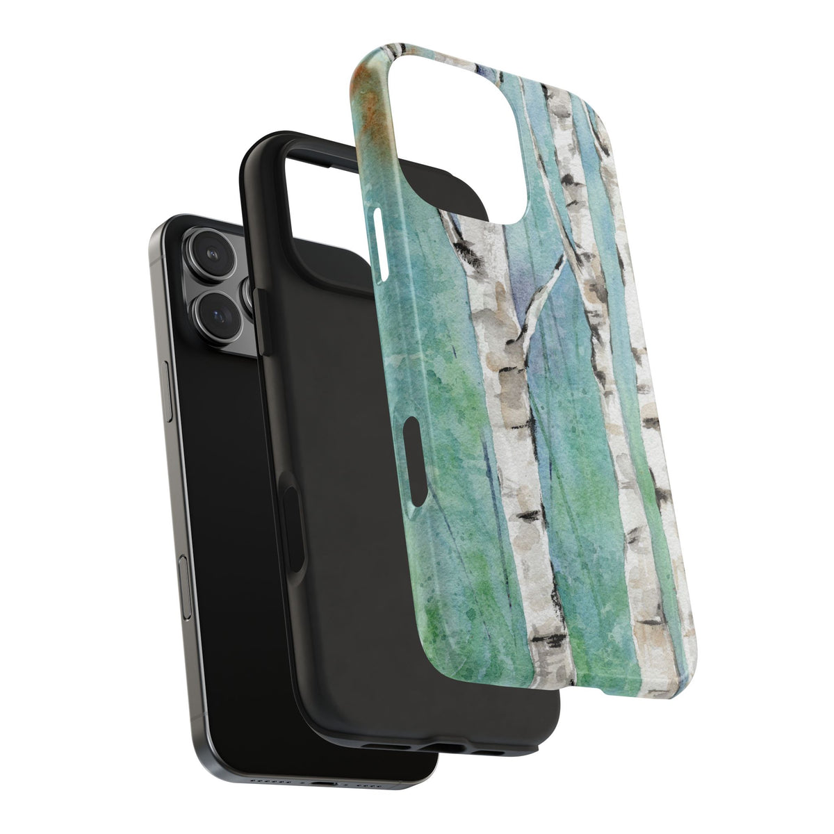 Blue Birch Phone Case