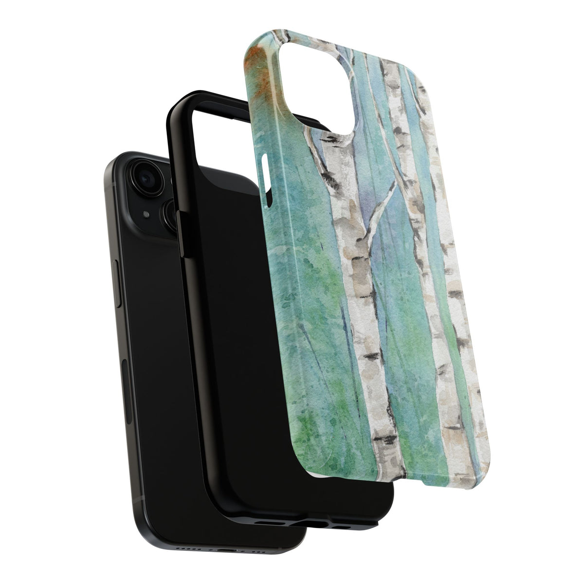 Blue Birch Phone Case