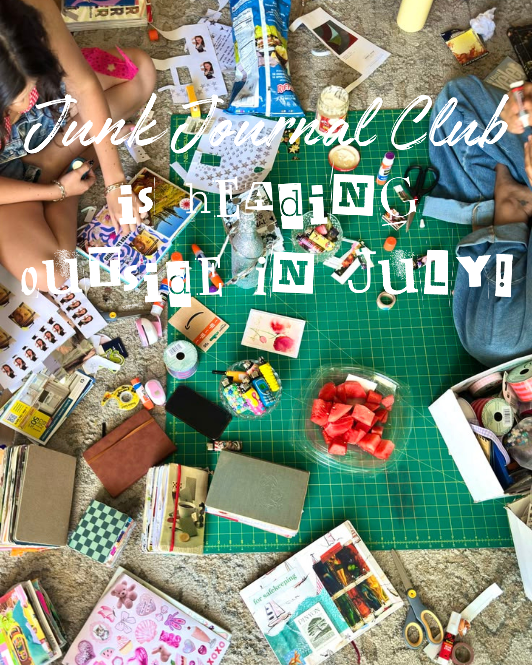Junk Journal Club at Studio HuArt July 20, 2026