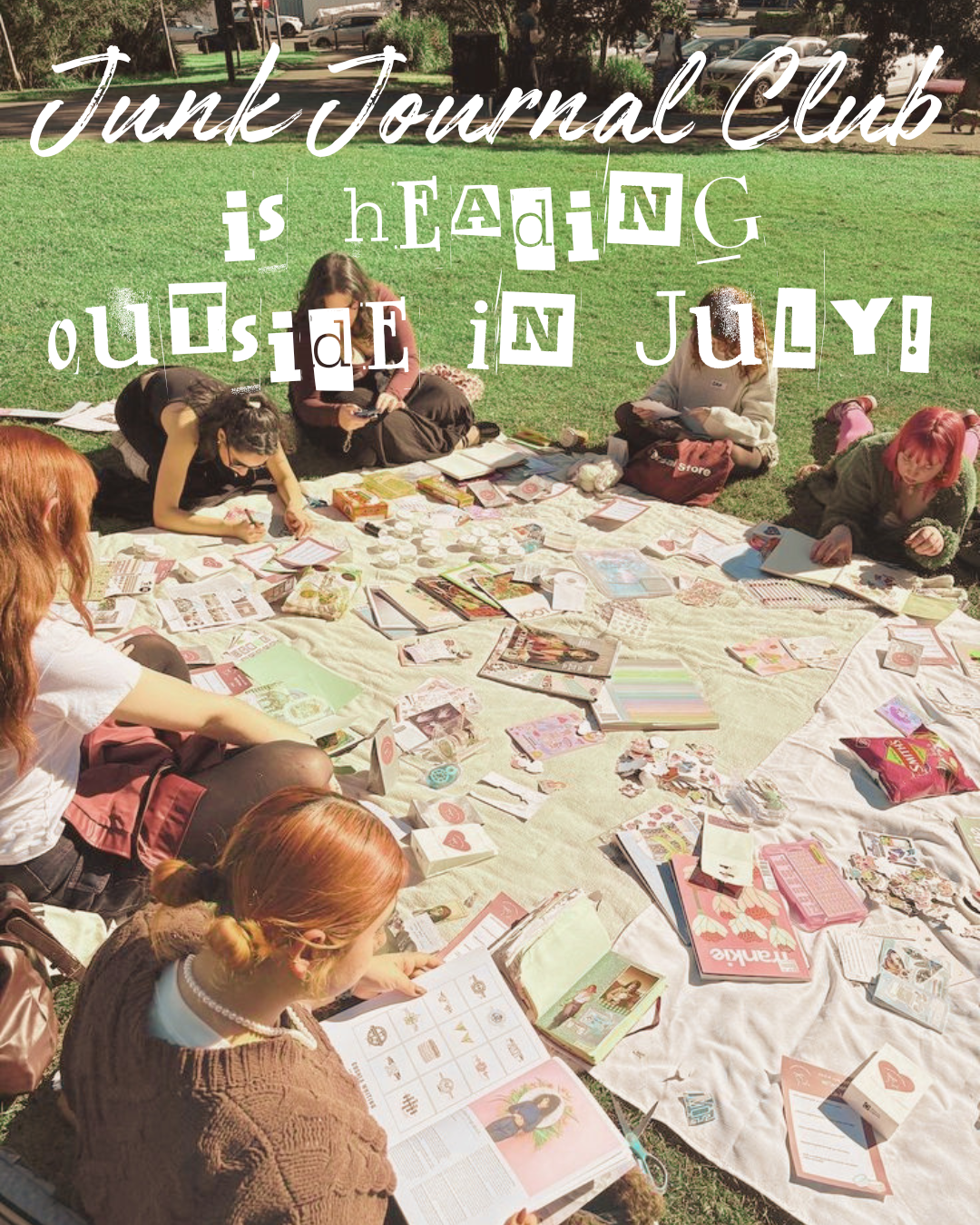 Junk Journal Club at Studio HuArt July 20, 2026