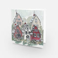 Load image into Gallery viewer, Diane's Winter Walk Watercolor Greeting Card
