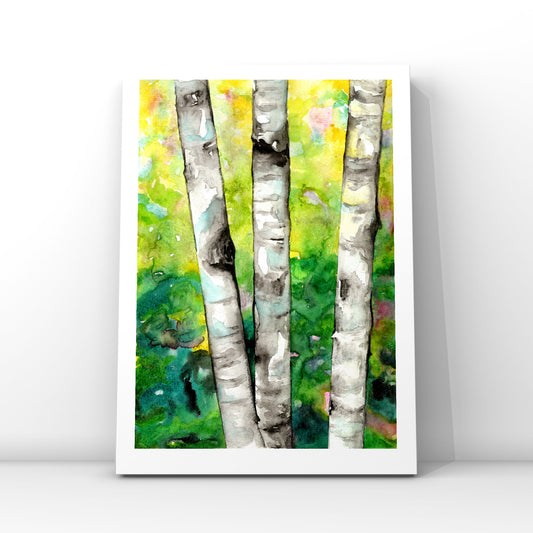 Swinger of Birches Print