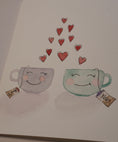 Load image into Gallery viewer, Galentines Watercolor Card
