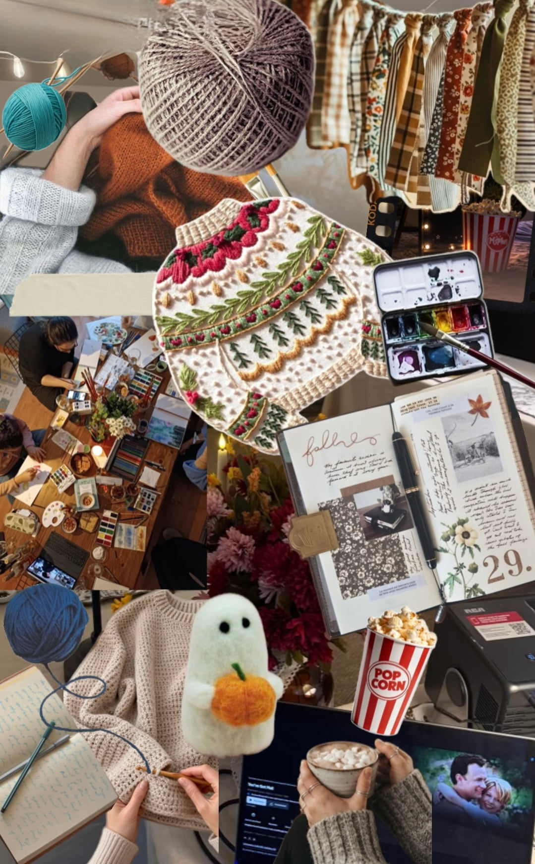 Just the Girls Movie + Craft Night at Studio HuArt