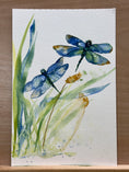 Load image into Gallery viewer, Dragonflies and Wildgrasses Watercolor Class at Island Lake Inn
