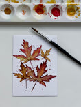 Load image into Gallery viewer, Fall Leaves Watercolor Class at The Duluth Tap Exchange
