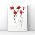 Load image into Gallery viewer, Poppies & Buds Beginner's Watercolor Class at Island Lake Inn
