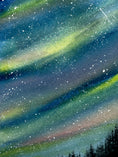 Load image into Gallery viewer, Aurora Forest Watercolor Class at Island Lake Inn
