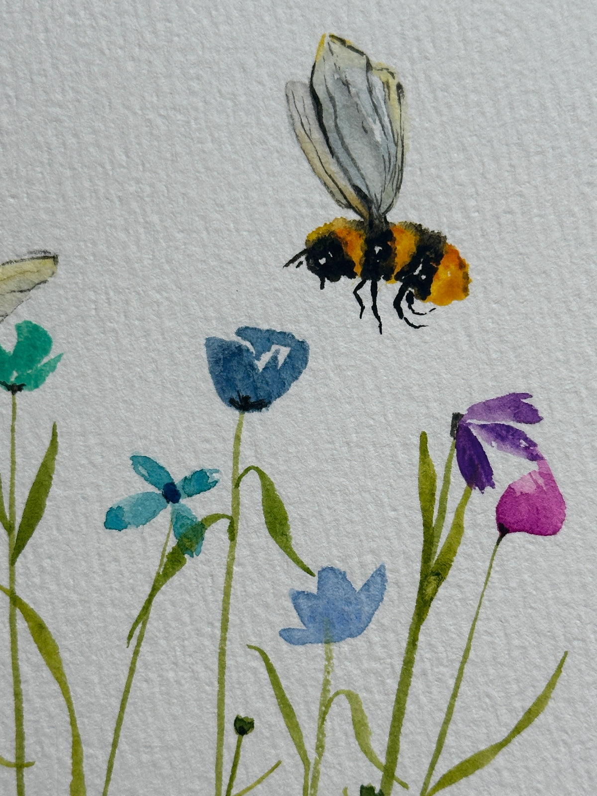 Queen Bee & Blooms Beginners Watercolor Class