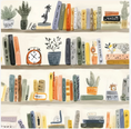 Load image into Gallery viewer, You’ve Got Mail: Books + Trinkets Bookshelf Watercolor Class
