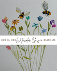 Load image into Gallery viewer, Queen Bee & Blooms Beginners Watercolor Class
