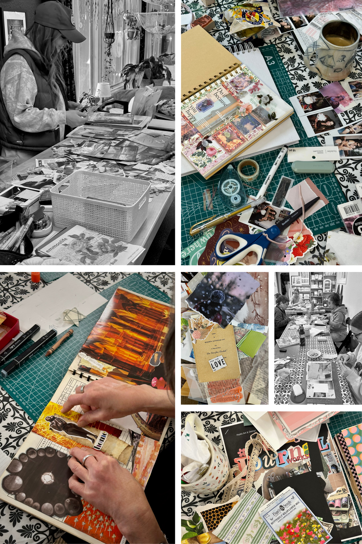 Junk Journal Club at Studio HuArt July 20, 2026