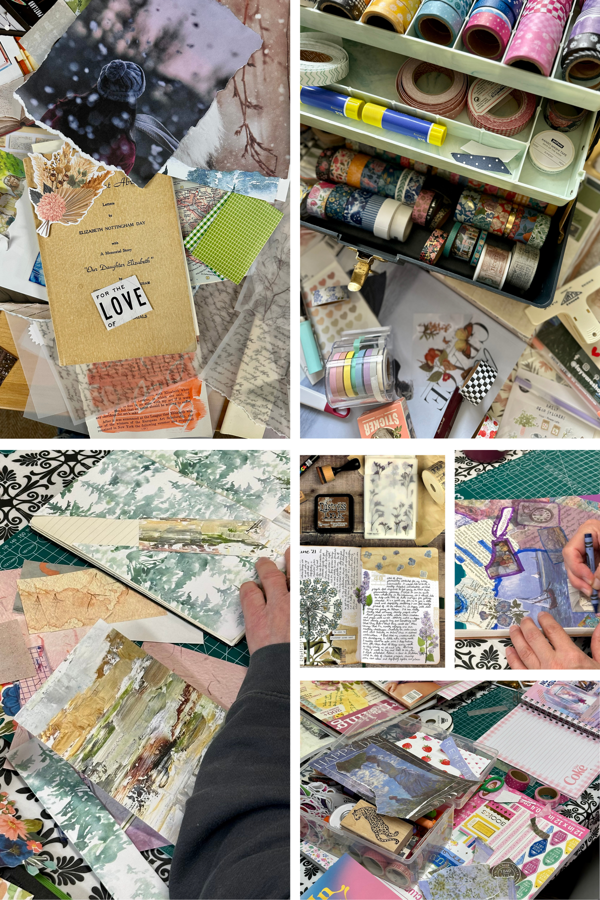 Junk Journal Club at Studio HuArt July 20, 2026